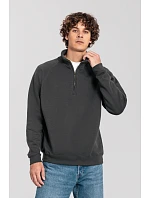 Iconic Premium Zip Neck Sweat Těžká mikina s 1/4 zipem model 22459613 light graphite - Fruit of the Loom Iconic Premium Zip Neck Sweat Těžká mikina s 1/4 zipem model 22459613 light graphite - Fruit of the Loom