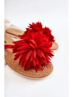 Dámské žabky s  Červené model 21592640 - Boto