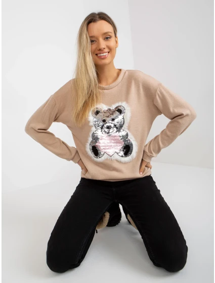 Blúzka LK BZ 509067 1.27 béžová