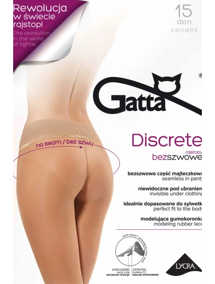 Discrete - Dámske pančuchové nohavice 15 DEN - GATTA