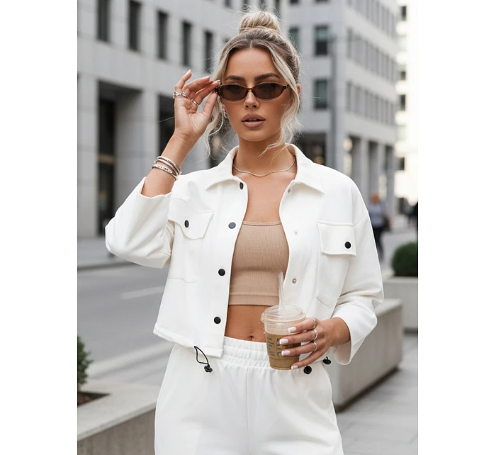 MAROD ecru dámsky set FashionStreet AY1023 MAROD ecru dámsky set FashionStreet AY1023