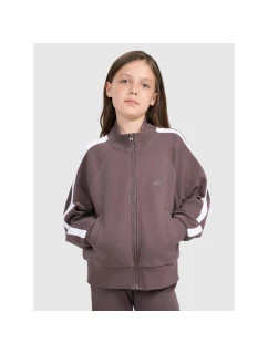 Dívčí mikina s kapucí model 21730562 - 4F