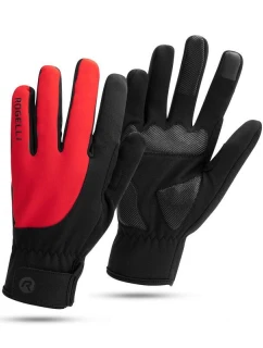 Zimné rukavice Rogelli CORE black/red 2XL