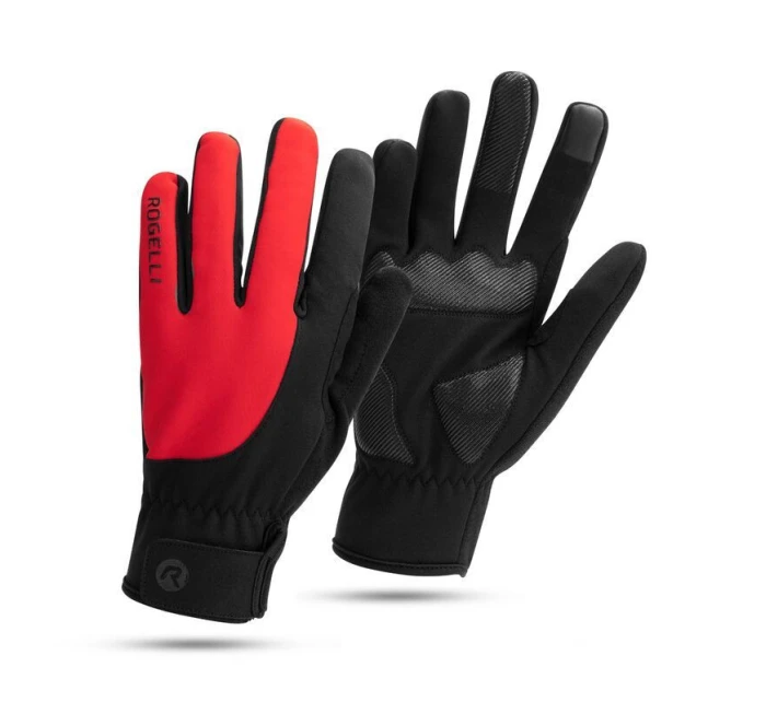 Zimné rukavice Rogelli CORE black/red 2XL