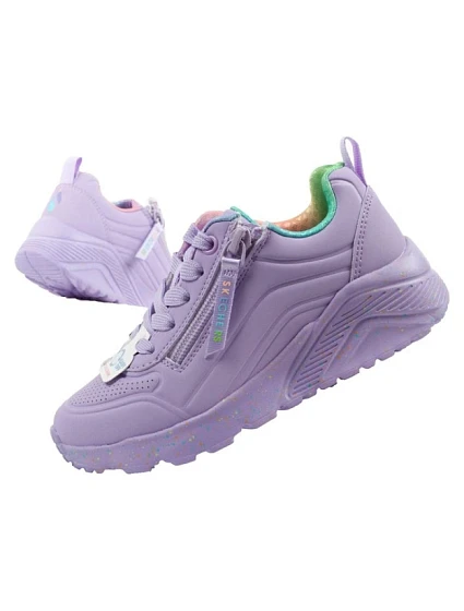Detské športové tenisky Skechers Uno Lite fialové pohodlné
