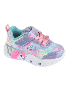 Skechers Unicorn Charmer – Lil Heart Sparkles 303064N-LVMT Fialové 21