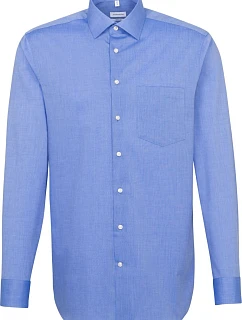Shirt Regular LSL Košile s dlouhým rukávem model 22501135 mid blue - Seidensticker