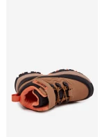 Dětské zimní boty na suchý zip Big Star model 21706132 Hnědé - Big Star Shoes