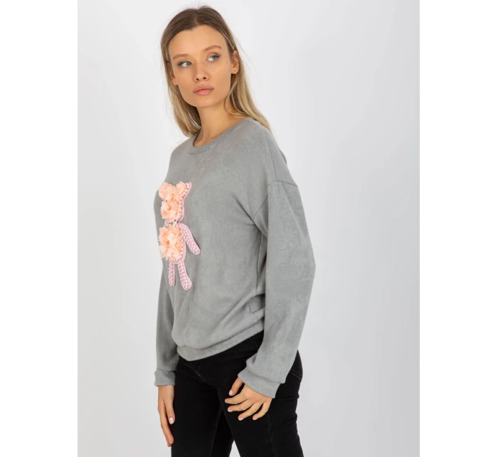Blúzka LK BZ 509067.15 sivá
