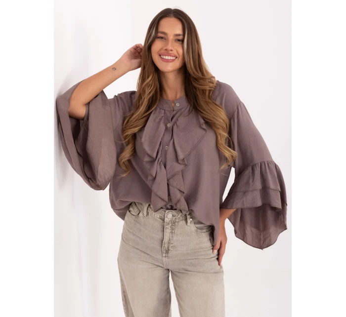 MI košeľa KS 32330.05P tmavá lila MI košeľa KS 32330.05P tmavá lila