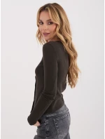 Blúzka WT BZ A1148.82 tmavohnedá Blúzka WT BZ A1148.82 tmavohnedá