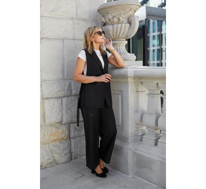 Dámská vesta model 19158370 černá - La Aurora