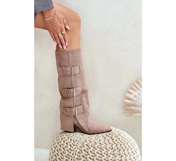 Topánky na podpätku model 203505 Krok vo veľkom štýle