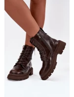 Šnurovací vyšší model 218064 Krok v štýle