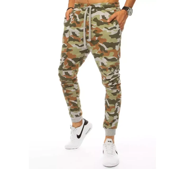 Pánské teplákové kalhoty moro green Dstreet model 21963479 - FashionStreet