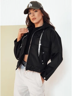 Dámska prechodná bunda FERTI čierna FashionStreet TY4304