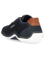 Pohodlné poltopánky Rieker M RKR666 navy blue