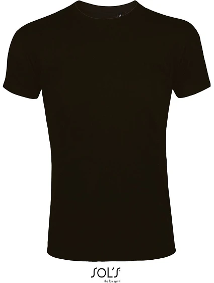 Pánske tričko SOL'S Imperial Fit „Slim Fit“ 25.0580 čierne Pánske tričko SOL'S Imperial Fit „Slim Fit“ 25.0580 čierne