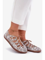 Kožené Baletky S  Zlaté model 21692609 - Maciejka