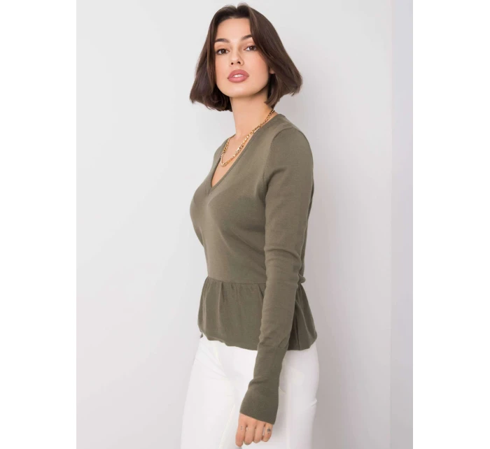 Blúzka 259 BZ 22513.73 khaki