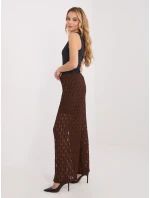 Spodnie IT SP model 21801851 brązowy - FPrice