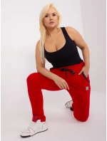 Spodnie dresowe RV DR 6736.58 czerwony