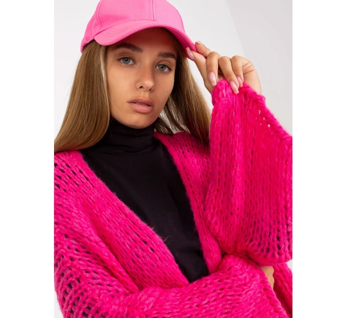 Dámsky sveter TW SW BI M2202 fluo ružový