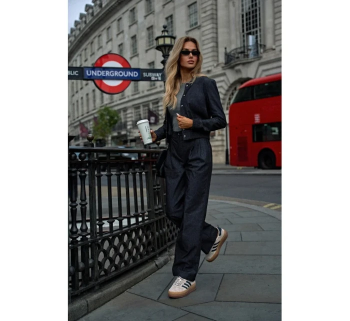 Bunda bomber   grafitová model 20475998 - Moe