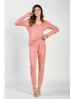 Dámské pyžamo Vicky model 20318536 dł/r SXL Z25 - Taro
