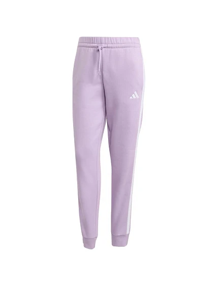 Dámské kalhoty Essentials 3Stripes Fleece Slim růžové model 21342896 dámské - ADIDAS Dámské kalhoty Essentials 3Stripes Fleece Slim růžové model 21342896 dámské - ADIDAS