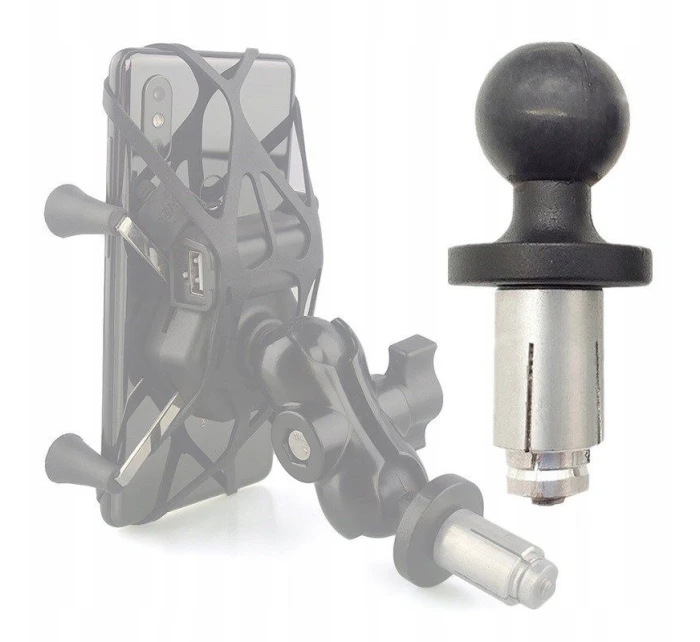 Držiak a nabíjačka telefónu FreedConn MC7C + držiak na rám hlavy BM2R