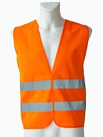 – Jednoduchá bezpečnostní vesta orange model 22473506 - Korntex – Jednoduchá bezpečnostní vesta orange model 22473506 - Korntex