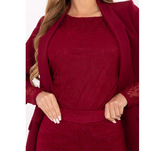 Blúzka MI BZ 272403.19P bordová