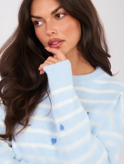 Sweter PM SW model 21916848 jasny niebieski - FPrice