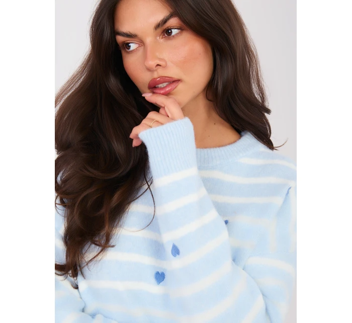 Jumper PM SW J021.75 svetlo modrý