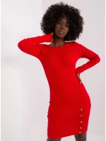 Šaty RV SK model 16974380 červená - FPrice Šaty RV SK model 16974380 červená - FPrice