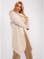 Kardigan TW SW BI model 18955437 jasny beżowy - FPrice Kardigan TW SW BI model 18955437 jasny beżowy - FPrice