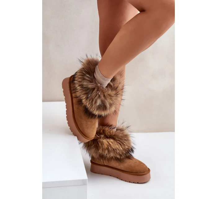 Snehové topánky model 202614 Krok vo veľkom štýle Snehové topánky model 202614 Krok vo veľkom štýle