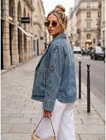 Dámska džínsová bunda FashionStreet TY5681 Dámska džínsová bunda FashionStreet TY5681