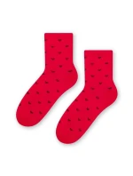 Dámské ponožky model 14559108 Srdce - Steven Dámské ponožky model 14559108 Srdce - Steven