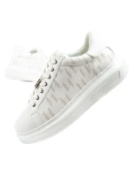 model 21356731 pánské tenisky kožené bílé - Karl Lagerfeld