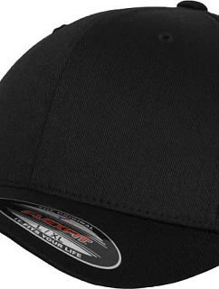 6277 6 Panelová kšiltovka Wooly Combed model 22412244 black - Flexfit