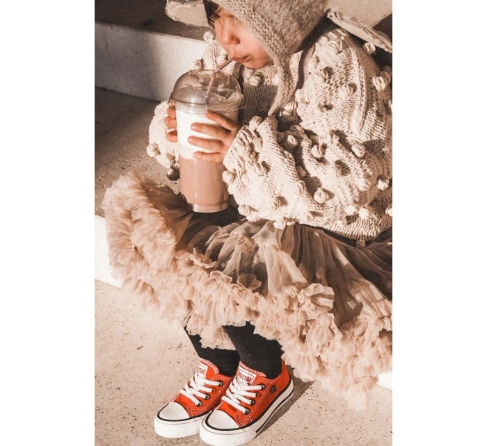 Dětské Klasické Tenisky Nízké BIG STAR model 21545379 červené - Big Star Shoes Dětské Klasické Tenisky Nízké BIG STAR model 21545379 červené - Big Star Shoes