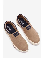Pánské tenisky Slip On Lee Cooper LCW-26-02-4089 Béžové