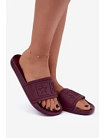 Dámské pantofle Big Star model 22339984 Bordové - Big Star Shoes