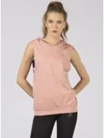 Dámska mikina 298 BZ TL 97106.32 tmavo ružová