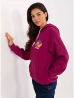 Bluza model 21378644 fuksjowy - FPrice Bluza model 21378644 fuksjowy - FPrice