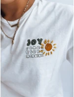 Klasické dámské tričko ecru Dstreet model 21969935 - FashionStreet Klasické dámské tričko ecru Dstreet model 21969935 - FashionStreet