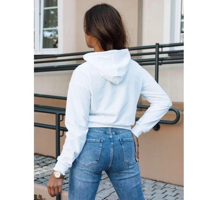 Dámská mikina bílá Dstreet model 21978512 - FashionStreet