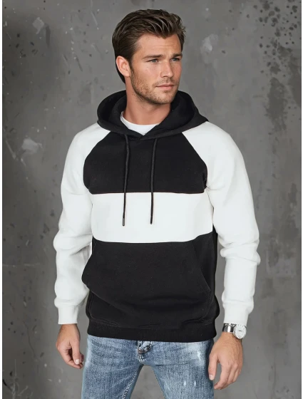 Pánská základní mikina s pruhy Dstreet model 21986021 - FashionStreet